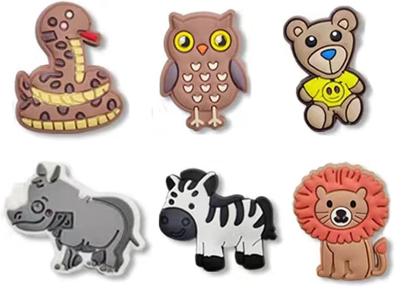 BOWNDY Animals Shoe Charms for Clog Shoes,Random Bulk Cute Girly Decoration Pin Charms for Men Women - Image 3